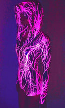 Neon Lightning Hoodie Romper - Coquetry Clothing