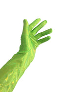 Neon Lime Holographic Gloves - 6