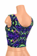 Neon Melt Crop Top - Coquetry Clothing