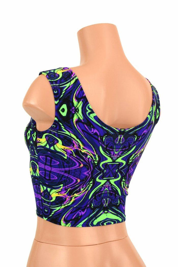 Neon Melt Crop Top - 5