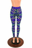 Neon Melt High Waist Leggings - Coquetry Clothing