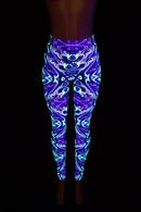 Neon Melt High Waist Leggings - Coquetry Clothing