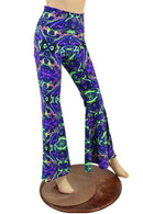 Neon Melt High Waist Solar Flares - Coquetry Clothing