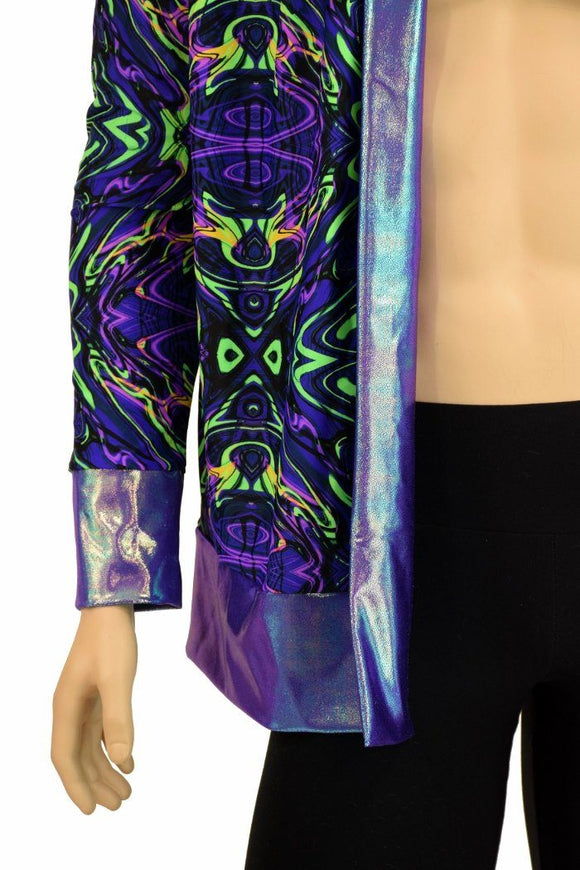 Neon Melt "Not a Cardigan" - Coquetry Clothing