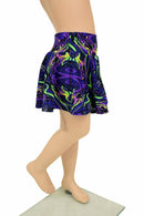 Neon Melt UV Glow Kids Skirt or Skort - Coquetry Clothing