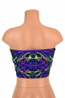 Neon Melt UV Tube Top - Coquetry Clothing