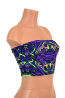 Neon Melt UV Tube Top - Coquetry Clothing