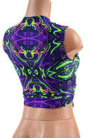 Neon Melt Wrap & Tie Top - Coquetry Clothing