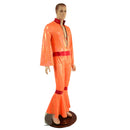 Neon Orange Mens Rocketman Catsuit - Coquetry Clothing