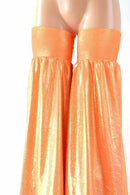 Neon Orange Sparkly Stilt Covers - Coquetry Clothing