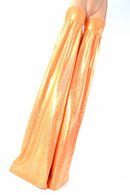 Neon Orange Sparkly Stilt Covers - Coquetry Clothing