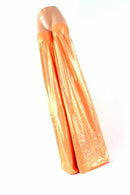 Neon Orange Sparkly Stilt Covers - Coquetry Clothing