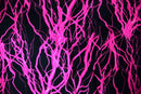 Neon UV Glow Lightning Cheeky Booty Shorts - Coquetry Clothing