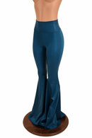 Nile Blue High Waist Solar Flares - Coquetry Clothing