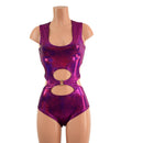 O - Ring Romper with Siren Cut Leg - Coquetry Clothing