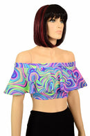 Off Shoulder Crop Top - Coquetry Clothing