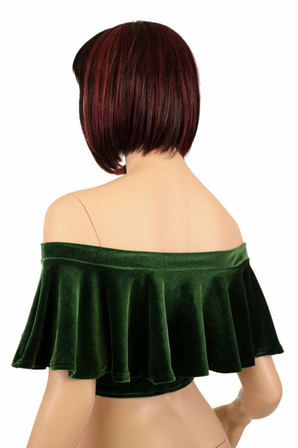 Off Shoulder Crop Top - Coquetry Clothing