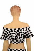 Off Shoulder Crop Top - Coquetry Clothing