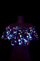 Off Shoulder Crop Top - Coquetry Clothing