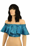 Off Shoulder Crop Top - Coquetry Clothing