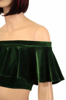 Off Shoulder Crop Top - Coquetry Clothing