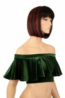 Off Shoulder Crop Top - Coquetry Clothing