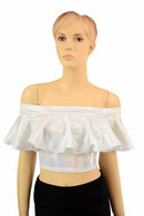 Off Shoulder Crop Top - Coquetry Clothing