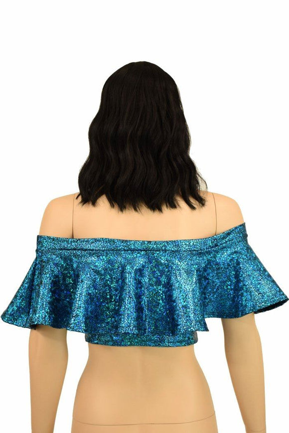 Off Shoulder Crop Top - Coquetry Clothing