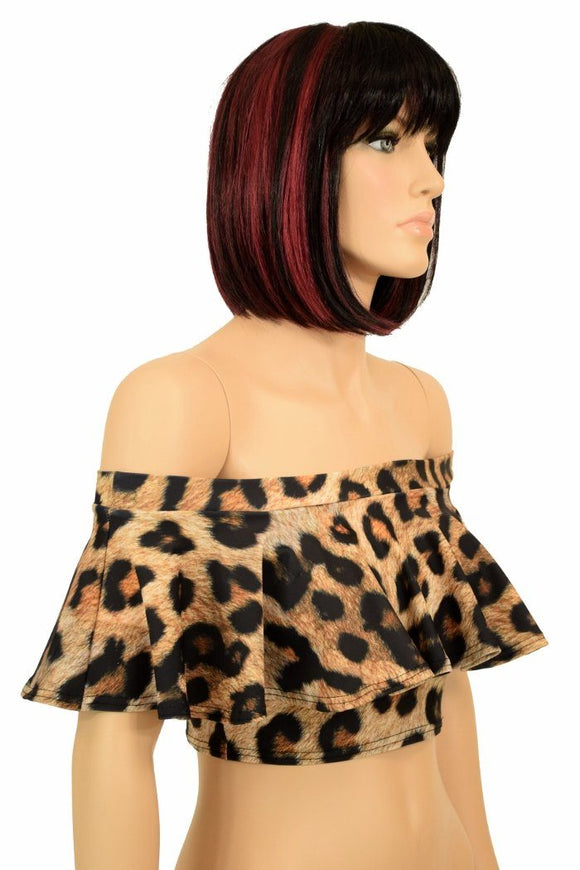 Off Shoulder Crop Top - Coquetry Clothing