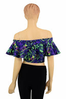 Off Shoulder Crop Top - Coquetry Clothing