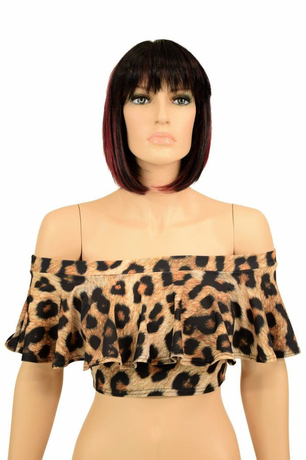 Off Shoulder Crop Top - 1