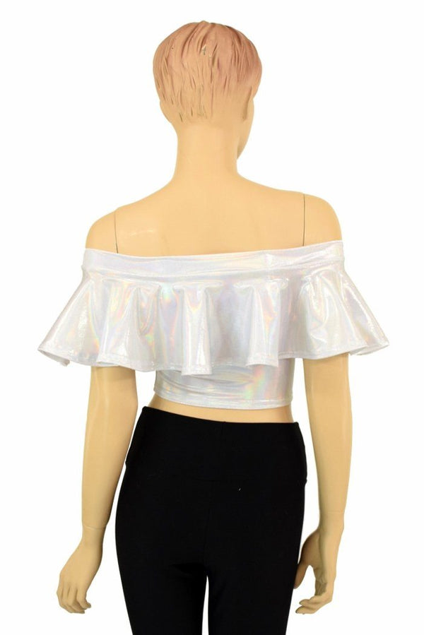 Off Shoulder Crop Top - 4