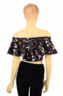Off Shoulder Crop Top - 2