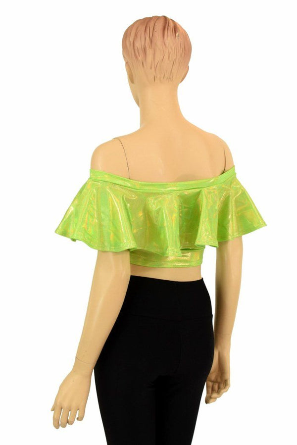 Off Shoulder Crop Top - 3