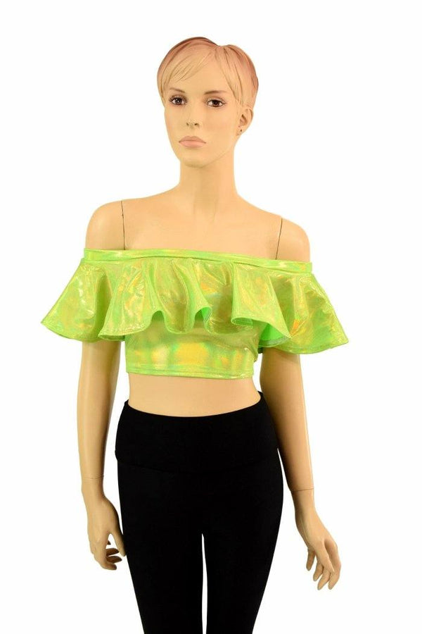 Off Shoulder Crop Top - 6