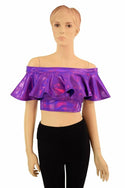 Off Shoulder Crop Top - 2