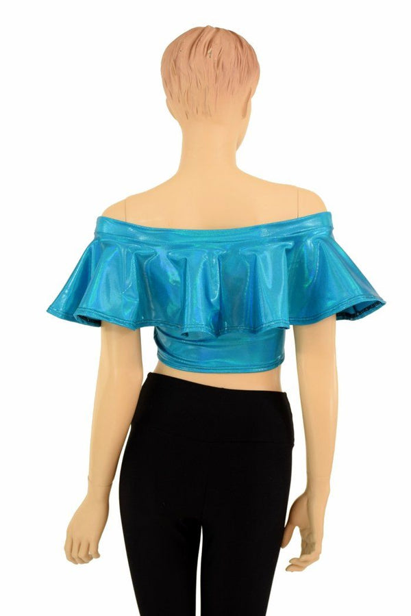 Off Shoulder Crop Top - 5