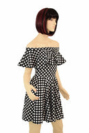 Off Shoulder Skater Dress - Coquetry Clothing