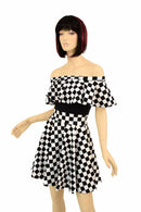 Off Shoulder Skater Dress - Coquetry Clothing