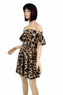 Off Shoulder Skater Dress - Coquetry Clothing