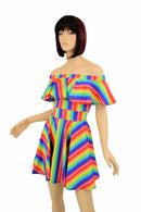 Off Shoulder Skater Dress - Coquetry Clothing