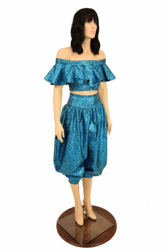 Off Shoulder Top & "Michael" Pants Set - Coquetry Clothing