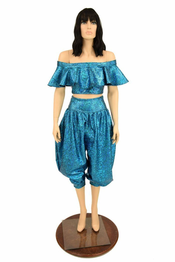 Off Shoulder Top & "Michael" Pants Set - 4