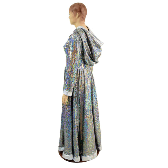 Open Front Breakaway Gown with Reaper Hood - Coquetry Clothing