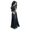 Open Front Breakaway Gown with Reaper Hood and Victoria Sleeves - Coquetry Clothing