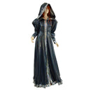 Open Front Breakaway Gown with Reaper Hood and Victoria Sleeves - Coquetry Clothing