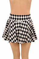 Open Front Lace Up Circle Cut Skirt - Coquetry Clothing