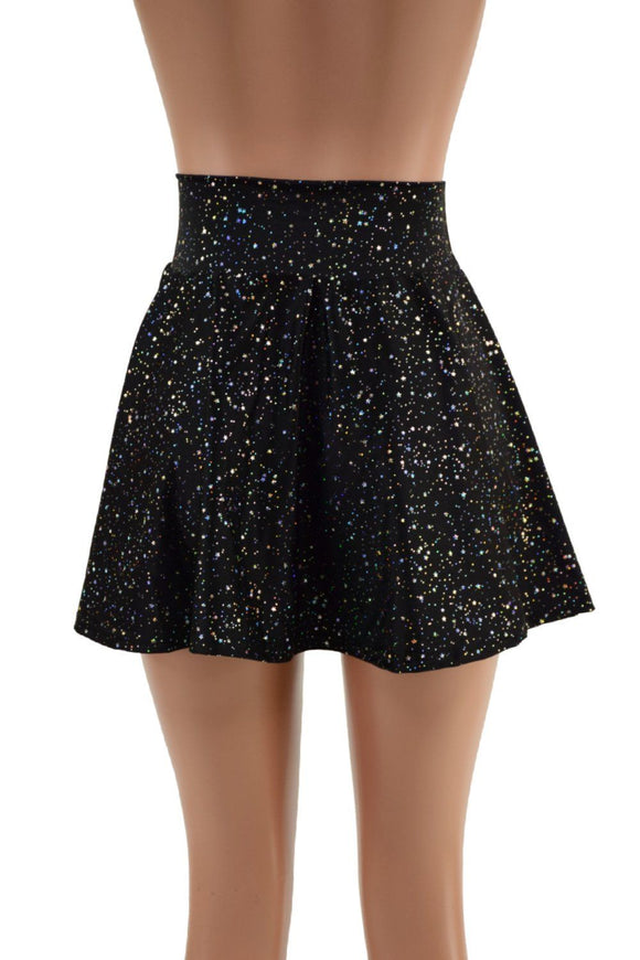 Open Front Lace Up Circle Cut Skirt - Coquetry Clothing