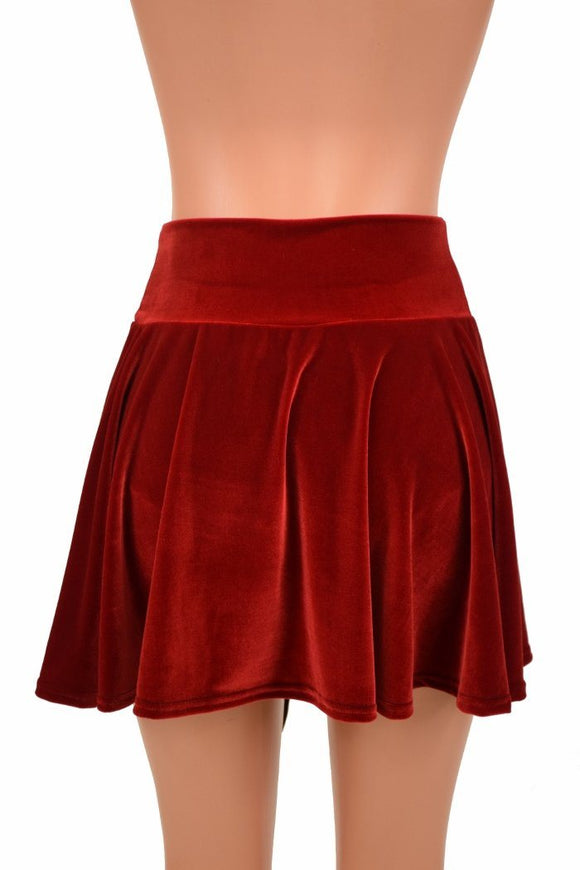 Open Front Lace Up Circle Cut Skirt - Coquetry Clothing