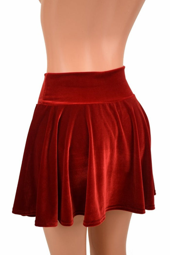 Open Front Lace Up Circle Cut Skirt - Coquetry Clothing